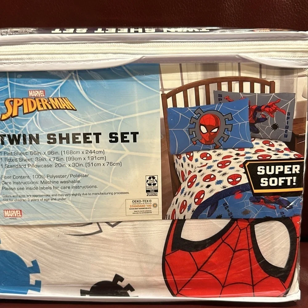 Marvel Spider-Man Twin 3-Piece Sheets Set